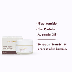 barrier repair face mousse