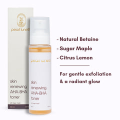 skin renewing AHA BHA toner